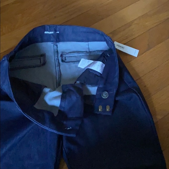 Old Navy Pixie crop blue chino pants size 2 - Picture 9 of 11